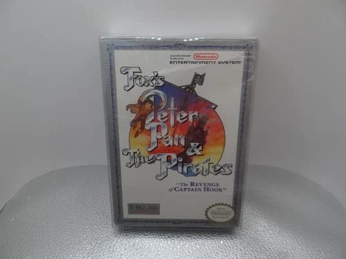 Fox's Peter Pan and the Pirates: (Nintendo... CIB WITH PROTECTOR RARE