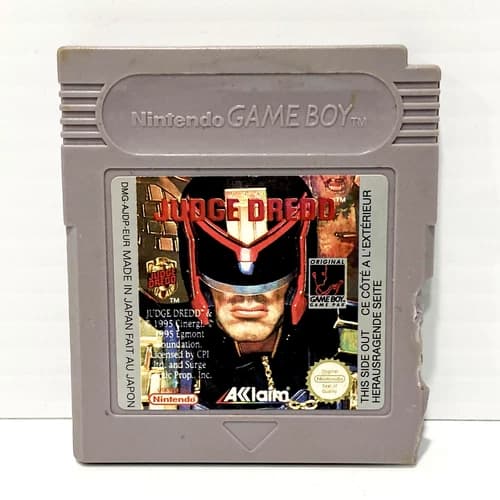 Judge Dredd - Nintendo Game Boy - Tested & Working - Free Postage!