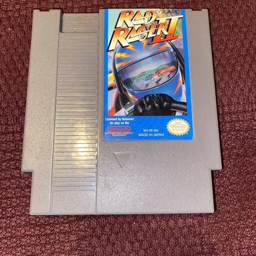 Rad Racer II 2 (NES, Cart Only!)