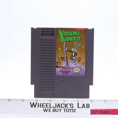 The Bugs Bunny Birthday Blowout Nintendo NES 1989 Kemco Game Cartridge ONLY
