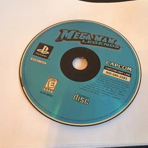 Mega Man Legends (Sony PlayStation 1, PS1, 1998 Game Disc Only Working Tested