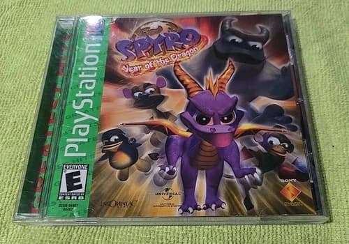 Sony Playstation 1 PS1 Spyro Year Of The Dragon CIB Cleaned & Tested