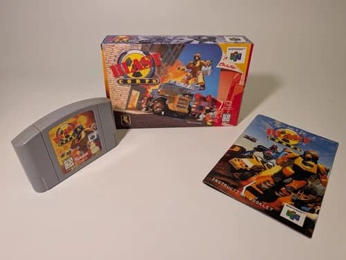 Blast Corps - Nintendo 64 N64 - CIB - Tested Working, authentic