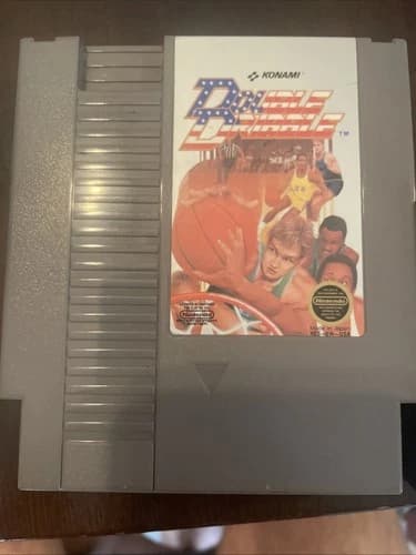 Double Dribble (Nintendo Entertainment System) NES Tested And Working