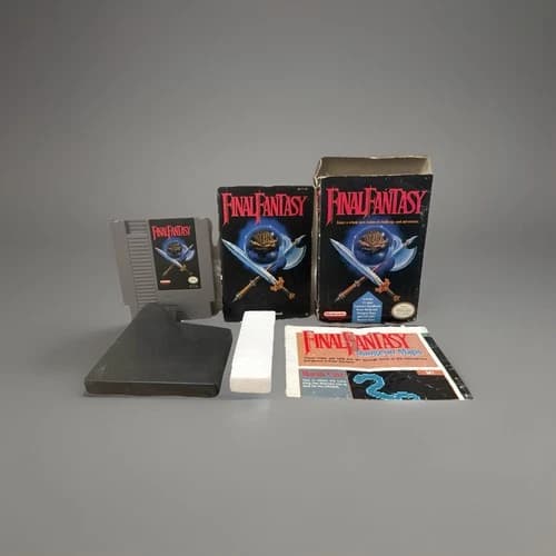 Final Fantasy NES CIB Read