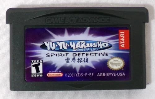 Nintendo Gameboy Advance Yu Yu Hakusho Spirit Detective Game Cartridge