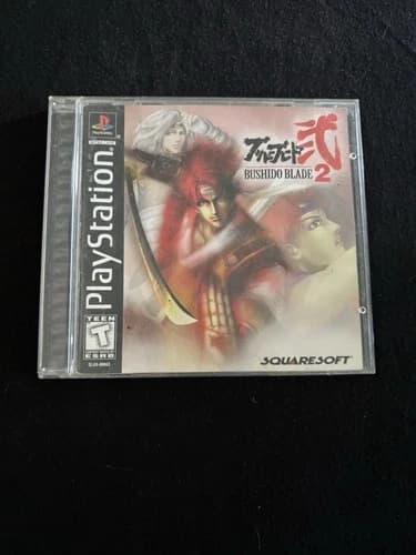 Bushido Blade 2 (Sony PlayStation 1, PS1, 1998) Black label Complete W/Manual