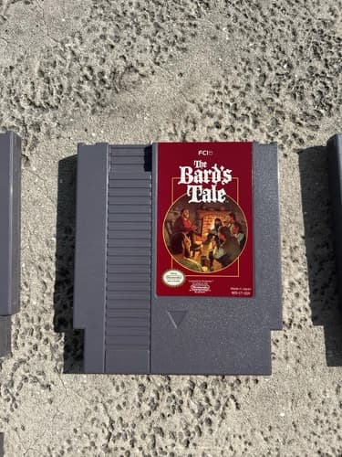 The Bard's Tale (Nintendo Entertainment System, 1991) NES Game TESTED & Works
