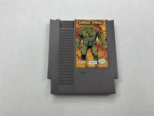 Swamp Thing (Nintendo, NES 1985) Authentic, Cleaned & Tested