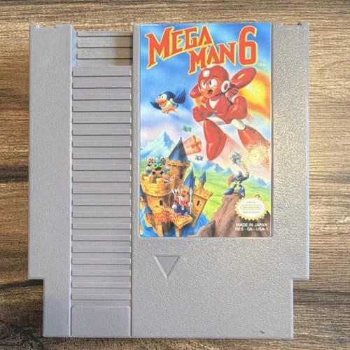 Nintendo Mega Man 6 NES Platformer NTSC-U/C Megaman Series