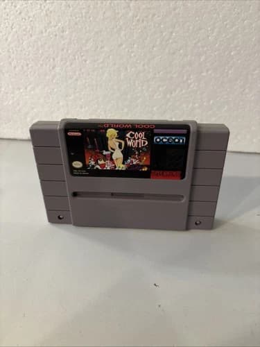 Z1) Cool World (Super Nintendo SNES, 1992) Cartridge Only