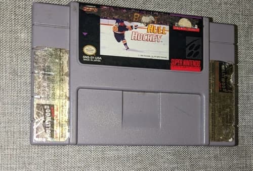 Brett Hull Hockey (Super Nintendo Entertainment System SNES) Cart Only