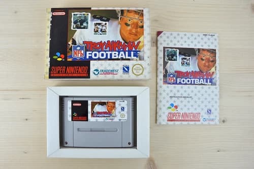 SNES - NFL Football: Troy Aikman - (CIB, with manual)