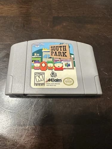 South Park (Nintendo 64, 1998) N64 Cartridge Only - Tested & Working, Authentic