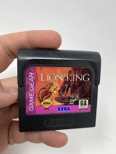 The Lion King Game Gear Game * Sega Gamegear Disney