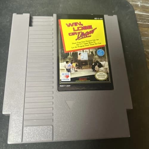 Win, Lose or Draw (Nintendo Entertainment System, 1990), Cartridge Only