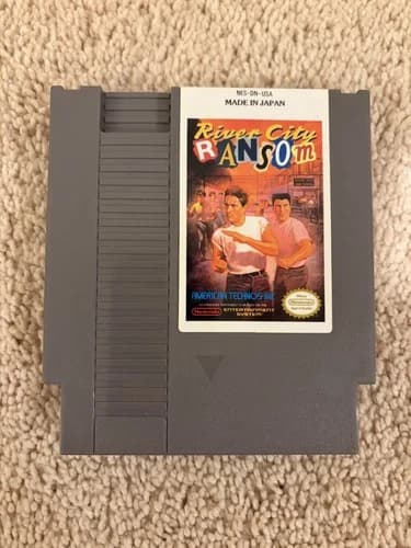 River City Ransom (Nintendo NES, 1989) Authentic Tested Works
