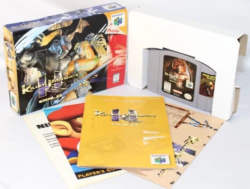 Killer Instinct Gold N64 Complete CIB Good Condition w/ RARE Control Card! NICE!