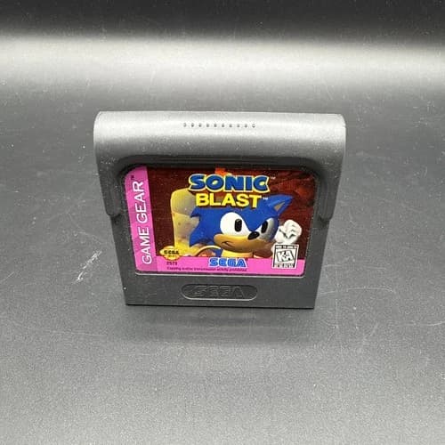 Sonic Blast (Sega Game Gear) – Cart Only – Tested – Cleaned – Very Nice