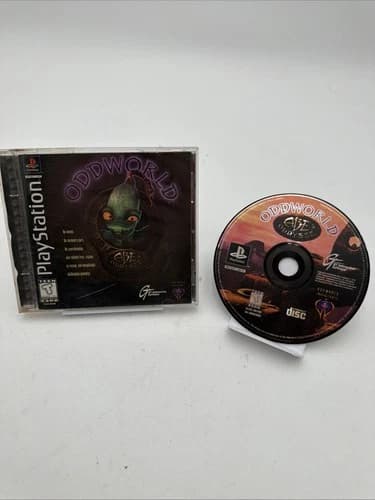 Oddworld Abe's Oddysee PlayStation 1 PS1 - Complete CIB Tested