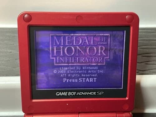 Medal of Honor Infiltrator (Game Boy Advance 2003) Authentic & Tested