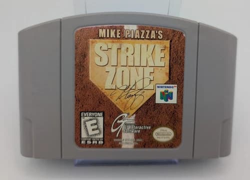 Mike Piazza's Strike Zone (Nintendo 64, 1998) - Authentic - Tested