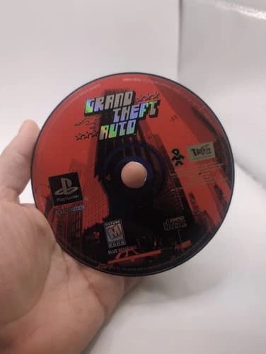 Grand Theft Auto Playstation 1 PS1 Disc Only Scratch Free Tested Working