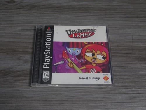 Um Jammer Lammy (Sony PlayStation 1, 1999) Pre Owned CIB