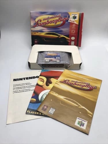 B6 Automobili Lamborghini N64 - CIB Complete In Box