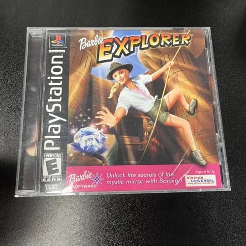Barbie Explorer (Sony PlayStation 1, 2001) Complete CIB
