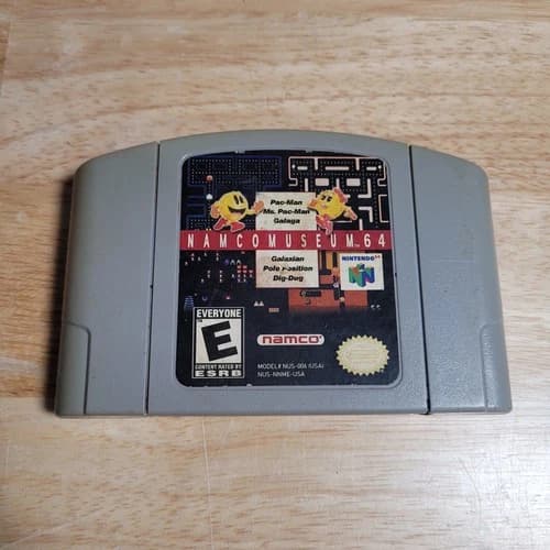 Namco Museum 64 N64 Nintendo 64, 1999 - Tested