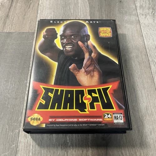 Shaq-Fu (Sega Genesis, 1994) COMPLETE