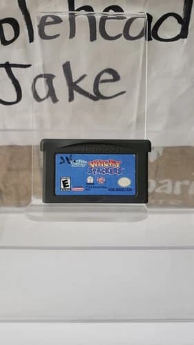 TINY TOONS WACKY STACKERS NINTENDO GAME BOY ADVANCE VIDEO GAME "LOOSE"