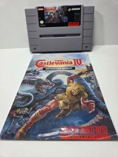 Super Castlevania IV for SNES Super Nintendo WORKING
