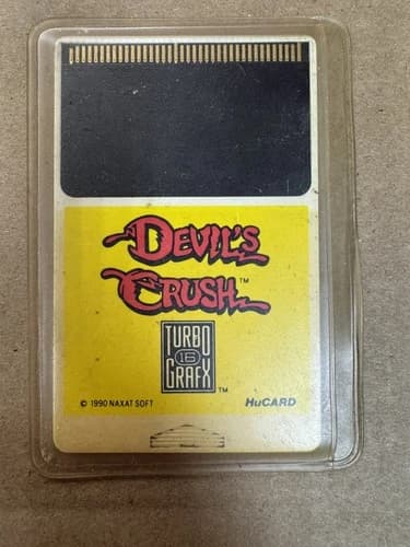 Devil's Crush for Turbo Grafx 16 Cart Only Great Shape