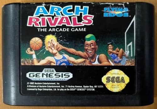 ARCH RIVALS Sega Genesis BASKETBALL Arcade PRE NBA JAM Archrivals CARTRIDGE ONLY