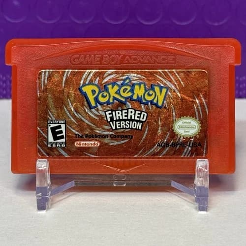 Pokemon Fire Red GBA [Authentic – Save Tested] Gameboy Advance Cartridge Only