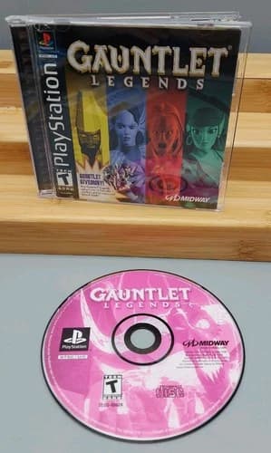 Playstation 1 Game Gauntlet Legends Complete with Manual **READ**