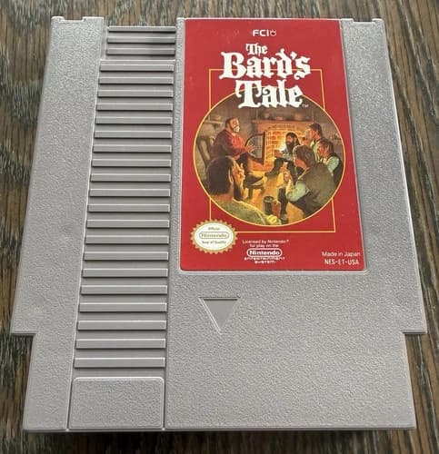Bard’s Tale: Tales of the Unknown CART ONLY (Nintendo, NES 1991) Combine Ship