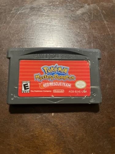 Pokemon Mystery Dungeon: Red Rescue Team (Nintendo Game Boy Advance, GBA 2006)