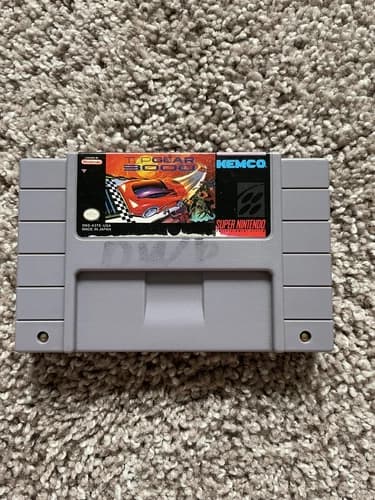 Top Gear 3000 (Super Nintendo Entertainment System, 1995)