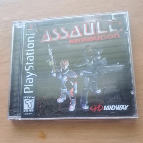 Assault: Retribution (Sony PlayStation 1, 1998) PS1 COMPLETE