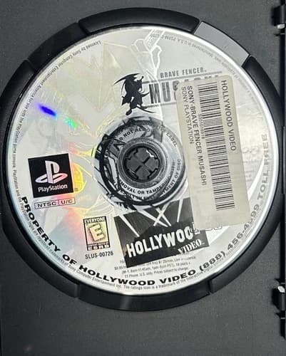 Brave Fencer Musashi PS1 (Sony PlayStation 1, 1998) DISC ONLY- Tested & Working!
