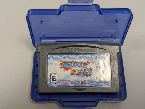 Mega Man and Bass (Nintendo Game Boy Advance, GBA, 2003) Authentic Works