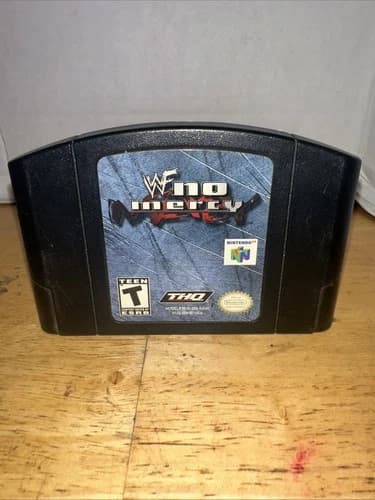 Wwf-No Mercy - Nintendo 64 (N64) - Authentic Tested