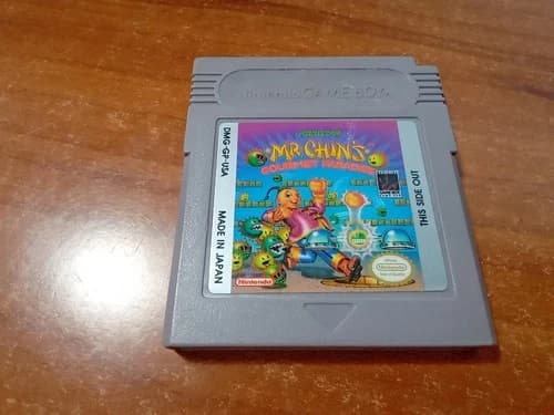 Mr. Chin's Gourmet Paradise (Nintendo Game Boy, 1990) *TESTED*