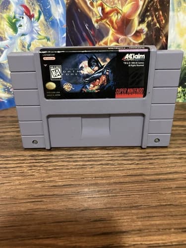 Batman Forever (Super Nintendo SNES, 1995) Cartridge Only - WORKS *READ*