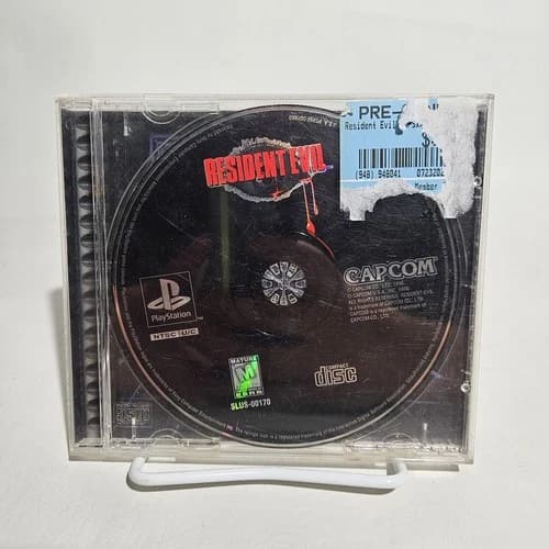 Resident Evil 1 (Sony PlayStation 1 PS1, 1996) With Disc And Back Artwork