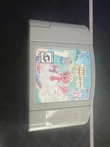 Sesame Street: Elmo's Number Journey (Nintendo 64, 1999) N64 Game