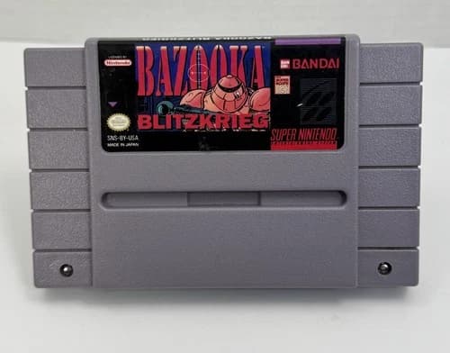 Bazooka Blitzkrieg (Super Nintendo Entertainment System, 1992) Tested